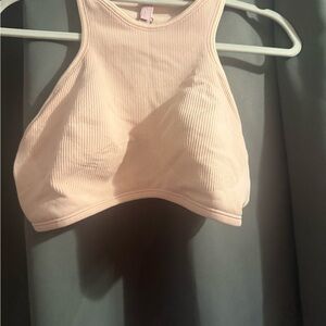 Nike x Skims Ribbed Seamless Racer Front Bra